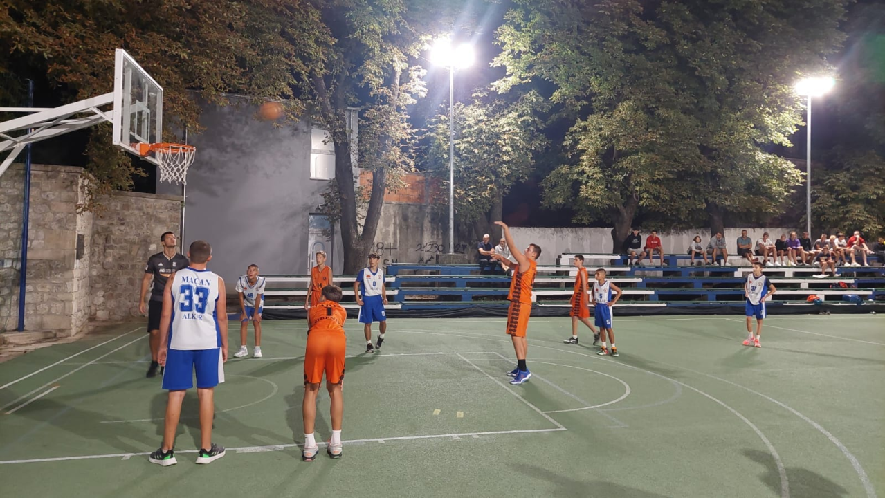 Mladi košarkaši 'Dražena Petrovića' ponovno sjajni na 'Danima Alke i Velike Gospe'