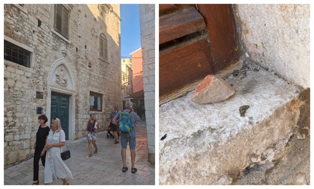 Kamen pao s palače Rossini na kalelargu i porezao ruku turistu: 'Da mu je pao na glavu, ubio bi ga' 