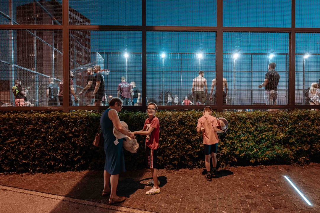 Funcuti bakljadom podržali Franu Vukovića na otvorenom treningu uoči borbe za naslov