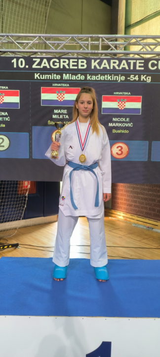 Karataši Šibenika 1066 s 14 su se medalja vratili s 10. Zagreb Karate Cupa