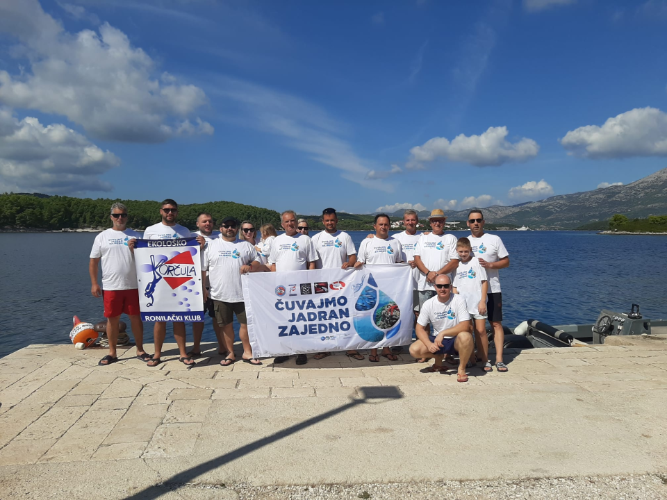 Čuvajmo Jadran zajedno: Duž obale održana velika simultana akcija čišćenja podmorja 