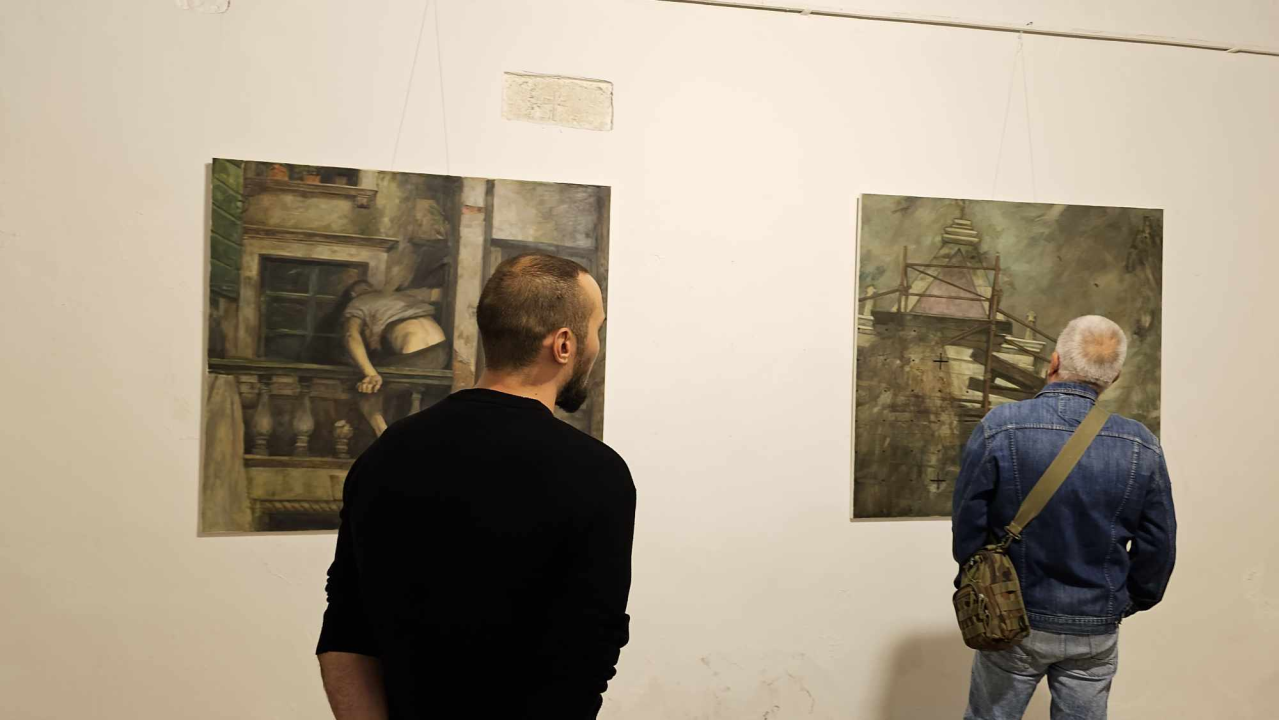 Šibenik očima Tonija Živkovića: U galeriji Krševan otvorena izložba slika