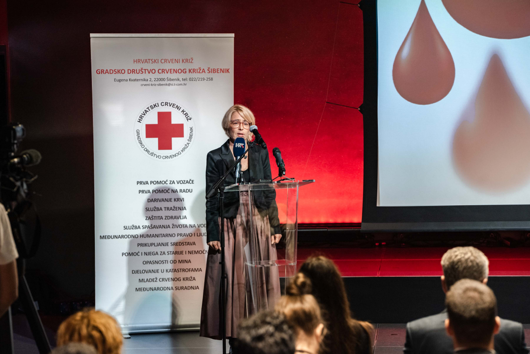 Svečanost Crvenog križa u Arsenu: 'Za krv se nikad neće naći adekvatna zamjena'