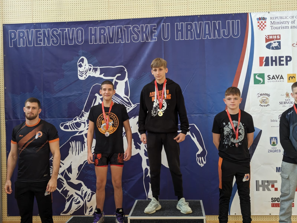 Jan Slavica prvak je Hrvatske među mlađim dječacima, Bulat viceprvak, Shapovalov treći