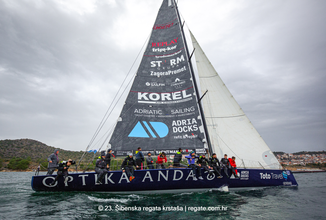 JK Šibenik Toto Travel pobjednik je 23. Šibenske regate krstaša 