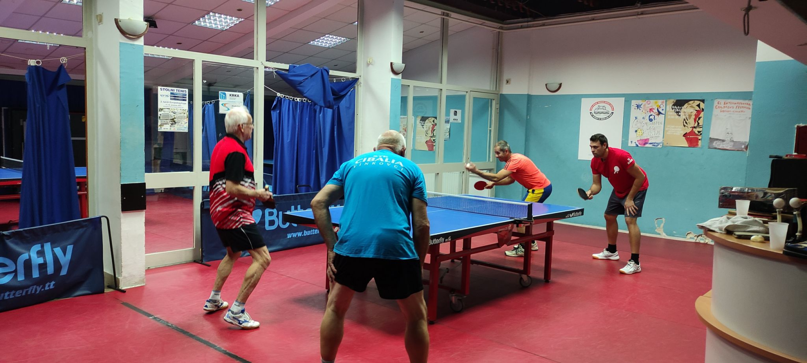 Odigrano peto kolo rekreativne stolnoteniske lige Šibenik