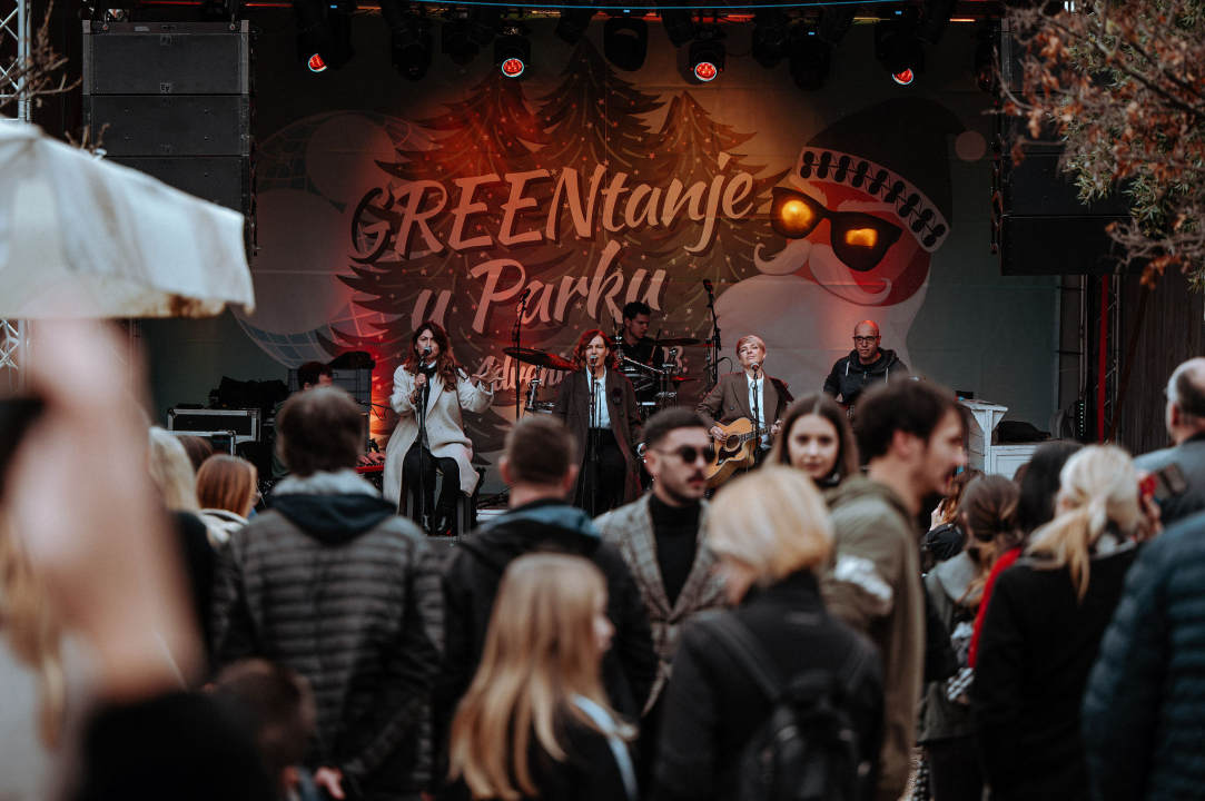 Glazbeno jutro u parku uz Meritas i Jelenu Radan