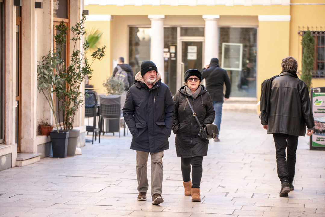 FOTO Đir po gradu, petak 12. siječnja