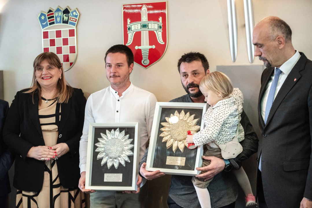 Župan Jelić primio dobitnike nagrada 'Suncokret ruralnog turizma Hrvatske – Sunflower Award' 