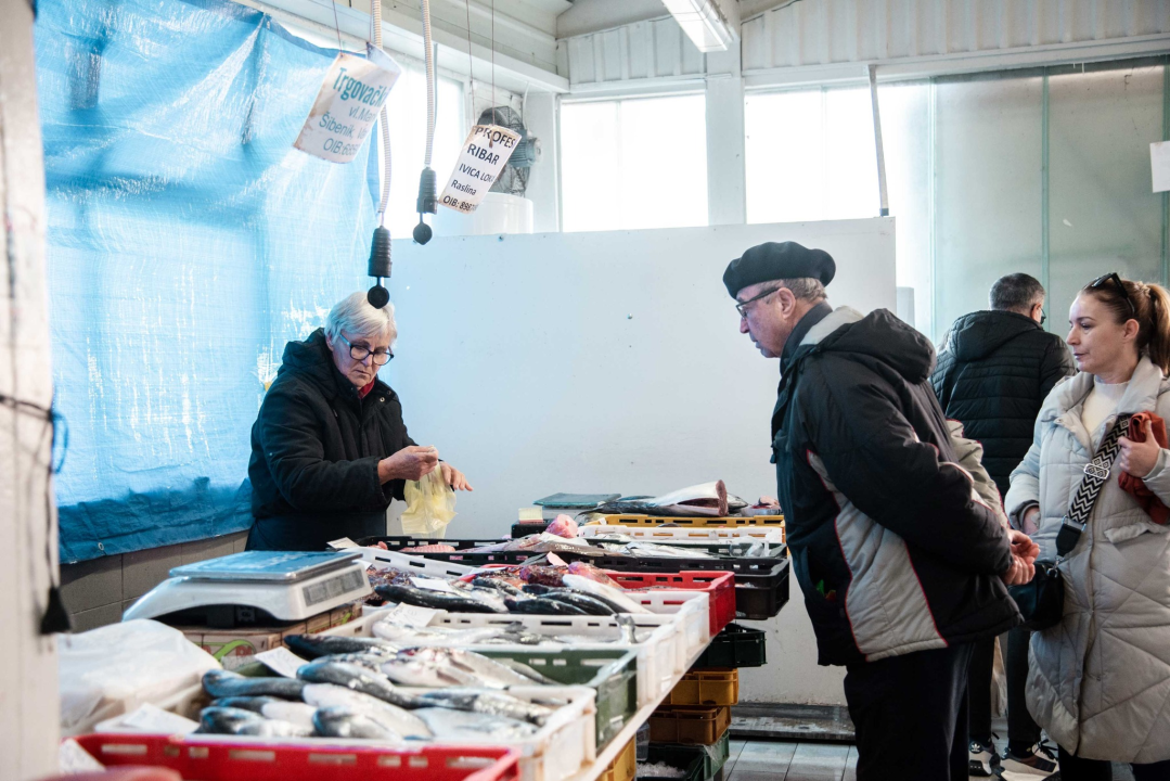 Šibenska peškarija danas nudi hamu, ribu na rubu istrebljenja u Jadranu