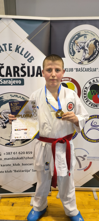 Još jedan uspješan vikend za Karate klub Šibenik 1066: Iz Sarajeva se vratili s nizom medalja
