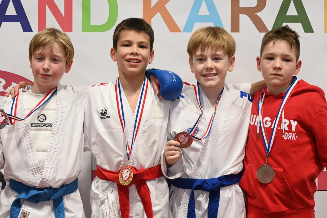  Karate klub Okit Vodice drugi najbolji klub turnira 'Grand karate fun' u Zagrebu