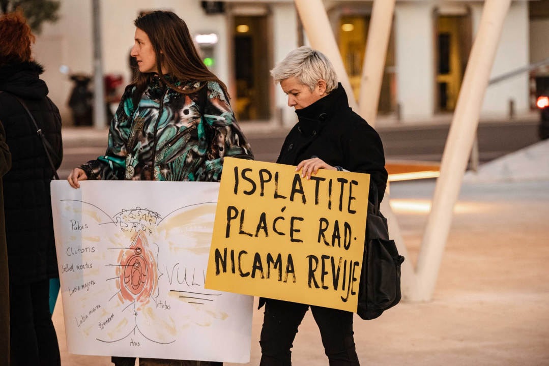 Ništa cvijeće i bombonijere: Šibenčanke, uz pokojeg Šibenčana, proslavile Dan žena na drugačiji način