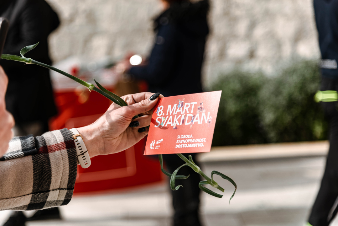 Restović: 'Žene su ravnopravne i zaslužuju puno više nego muškarci u ovom društvu' 