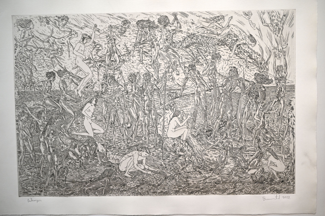 Otvorena izložba akademskog slikara Tomislava Buntaka: Priča o arkadiji inspirirana stripom i filmom