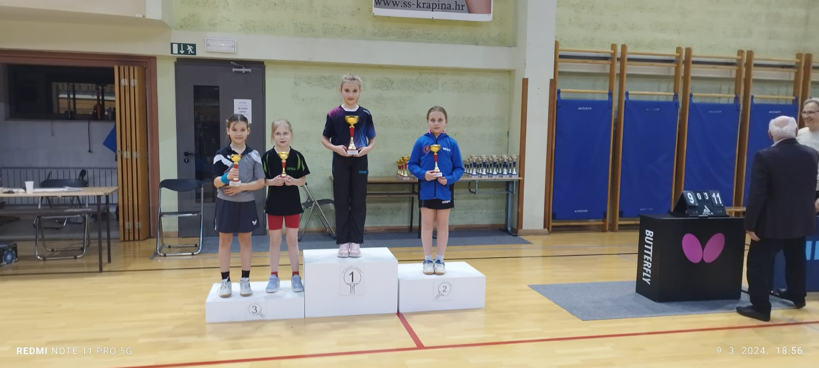 Dobar uspjeh Stolnoteniskog kluba Šibenik u Krapini 