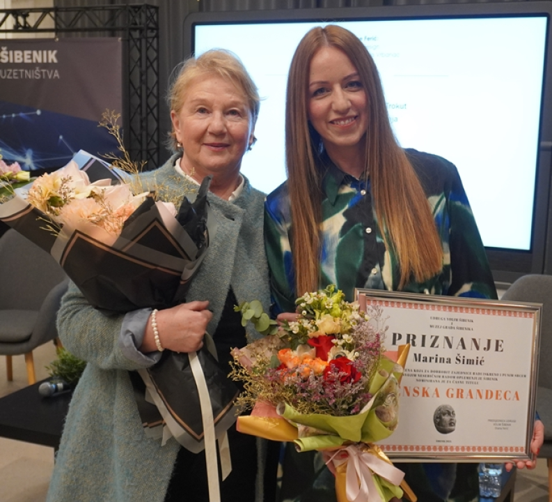 Oriana Kunčić nova je Šibenska grandeca: Vlatka Komadina dobila priznanje za životno djelo