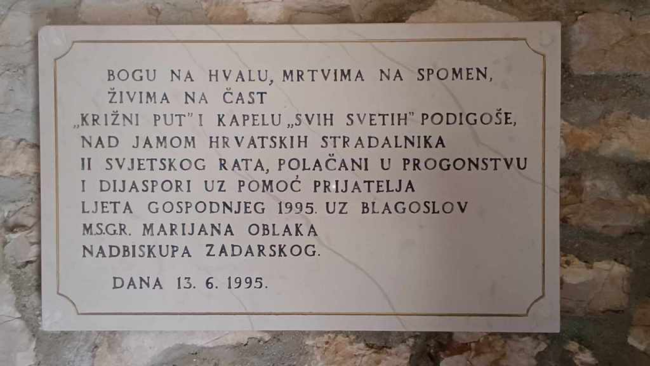 Održan Križni put Hrvatske vojske i policije na brdu Kamenjak iznad Vranskog jezera  