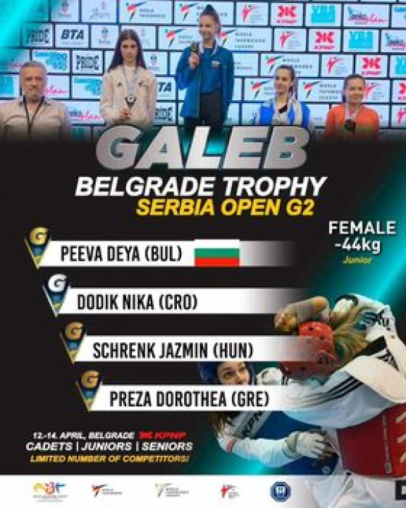 Josip Teskera srebrom u Beogradu osigurao Europsko prvenstvo, Nika Dodik također srebrna