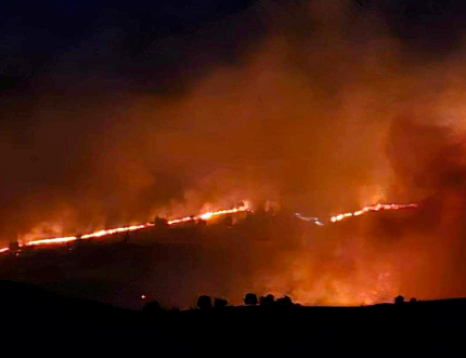 Još nije ugašen požar kod Vrpolja: Od jutros ga gase i dva kanadera