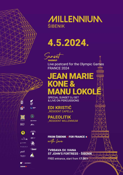 Budite dio Olimpijske razglednice koja se snima na tvrđavi sv. Ivana: 'Očekuje vas puno dobre glazbe i zabave'