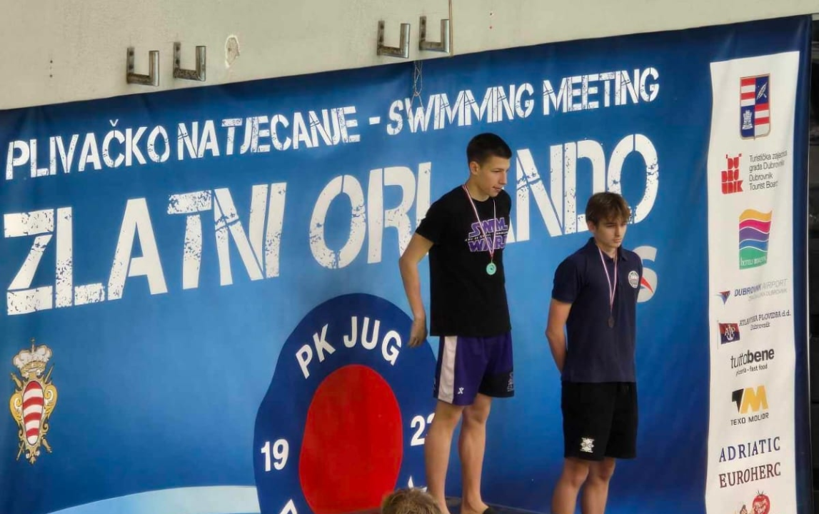 Srebro i dvije bronce za Gorana Stegića na mitingu 'Zlatni Orlando' u Dubrovniku