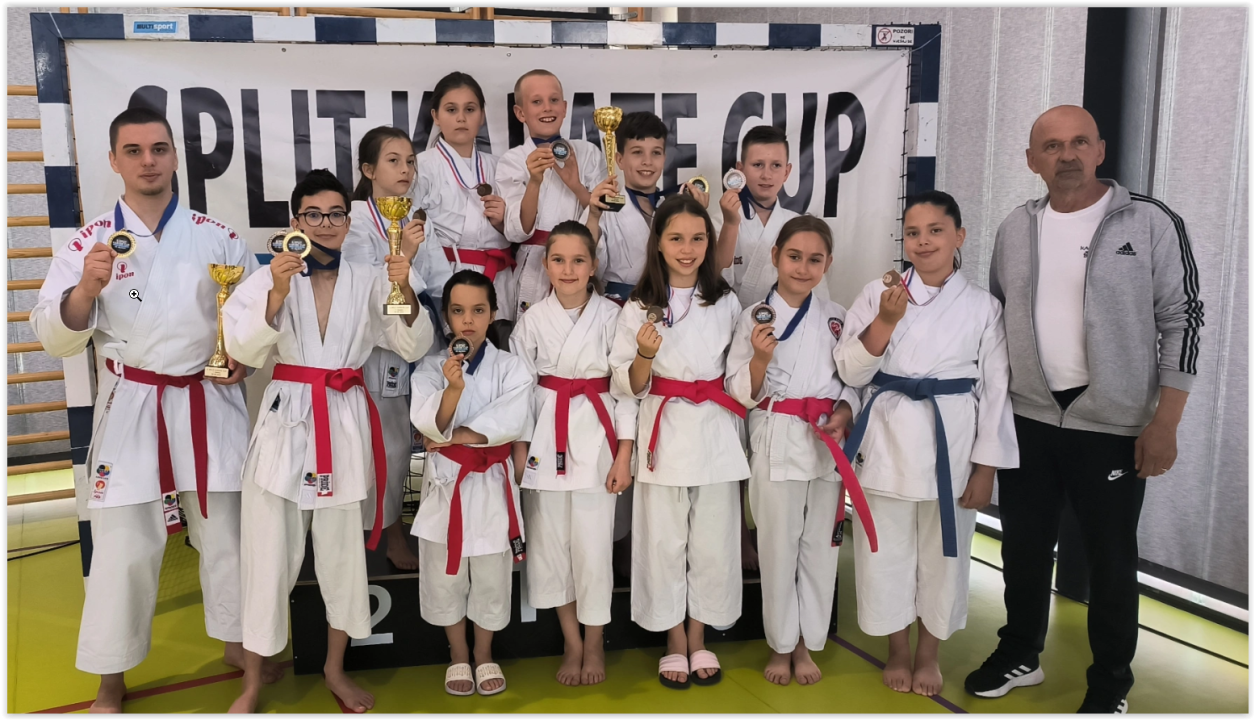 Novi uspjesi Karate kluba 'Šibenik' u Splitu