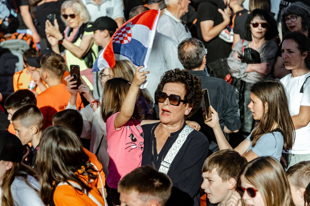 Šibenik dočekao svoje heroje u narančastom: 'Carević ostaje, sezona time završena'