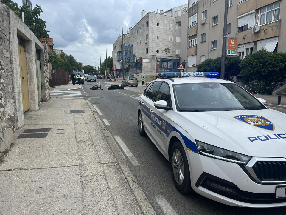 O sudaru dvije osobe na biciklu i motoru kod sportske dvorane policija će izvijestiti naknadno