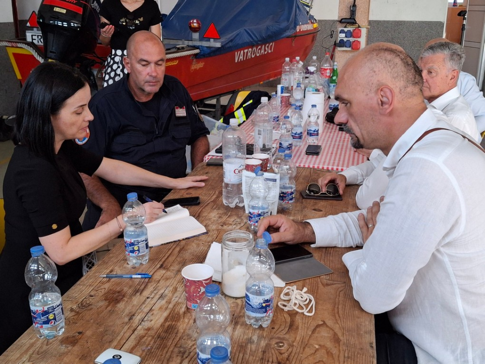 Ministrica Marija Vučković obišla opožareno područje NP Krka i skradinskog zaleđa