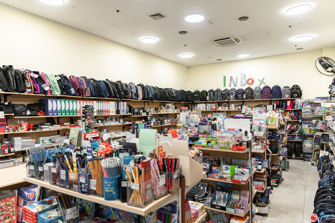 Sve potrebno za vašeg školarca pronađite u papirnici Inbox u Dalmare centru! 