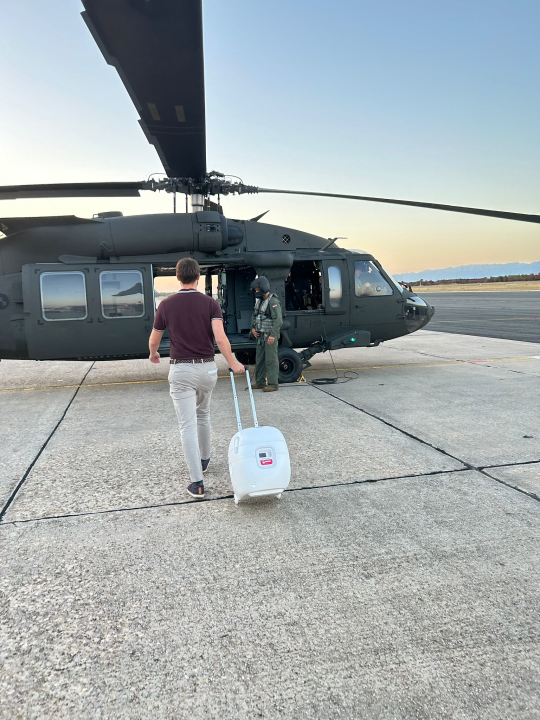 Helikopterom HRZ-a prevezeno srce iz Zadra u Zagreb