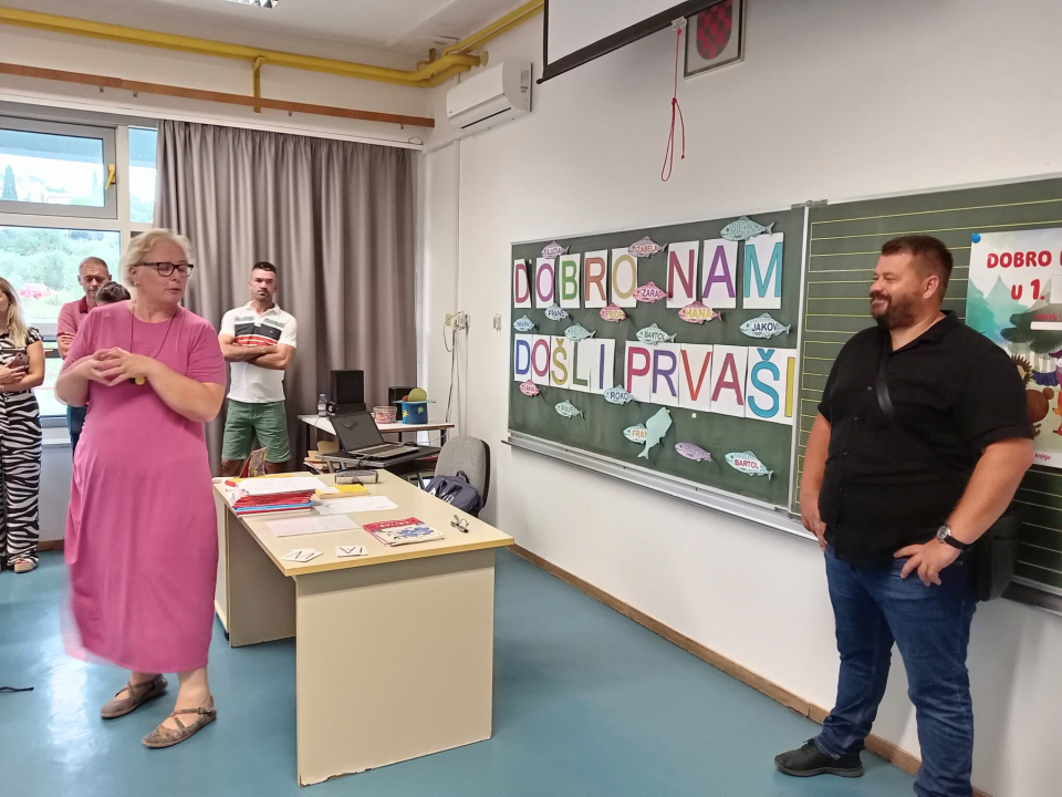 U murtersku školu upisano 17 prvaša: Želimo vam puno uspjeha i novih prijateljstava