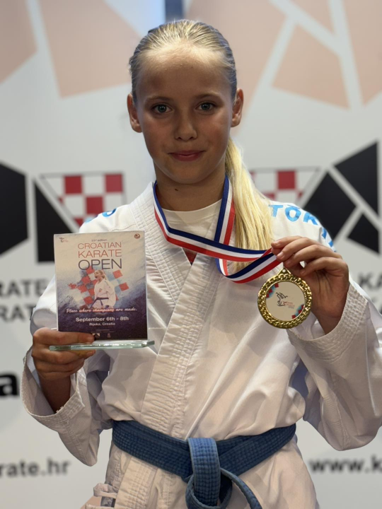 Odličan rezultat Karate kluba Okit iz Vodica na Cro Openu