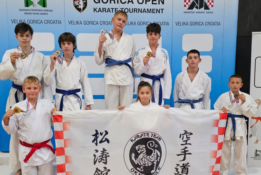 Karatekama vodičkog Okita šest medalja iz Velike Gorice