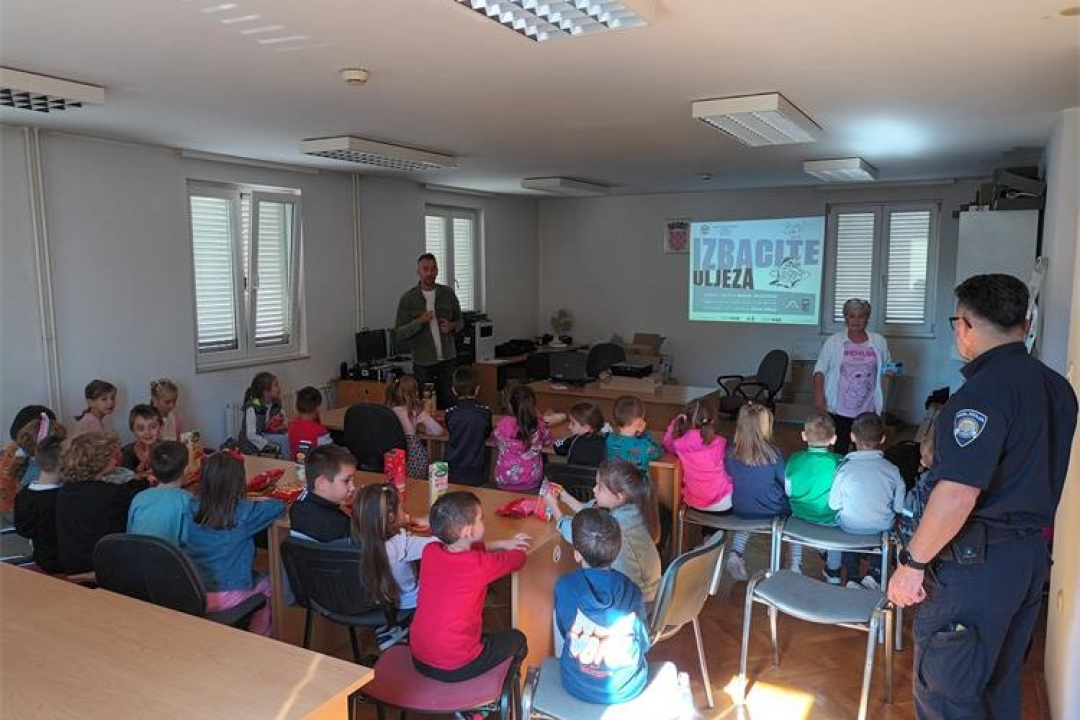 PU šibensko-kninska održala 'Dane otvorenih vrata' za predškolce