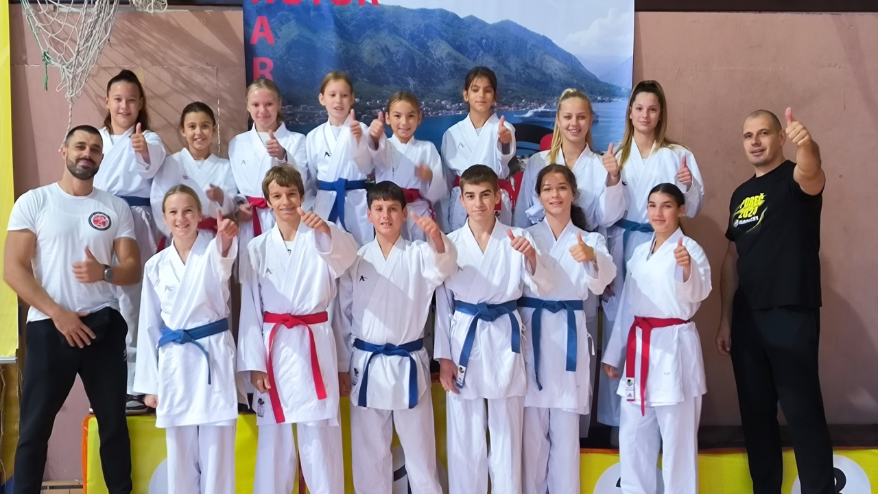 Karataši Šibenika 1066 sa 25 medalja najuspješniji klub u Kotoru