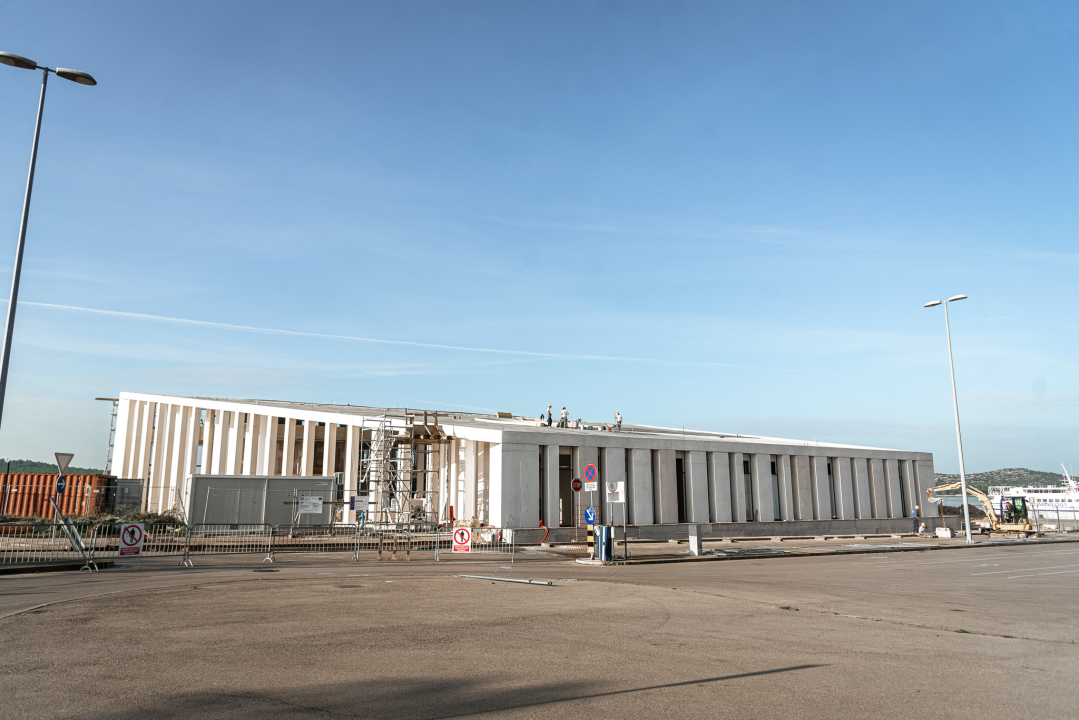 Nova vizura Šibenika: Evo kako napreduju radovi na terminalu gata Vrulje