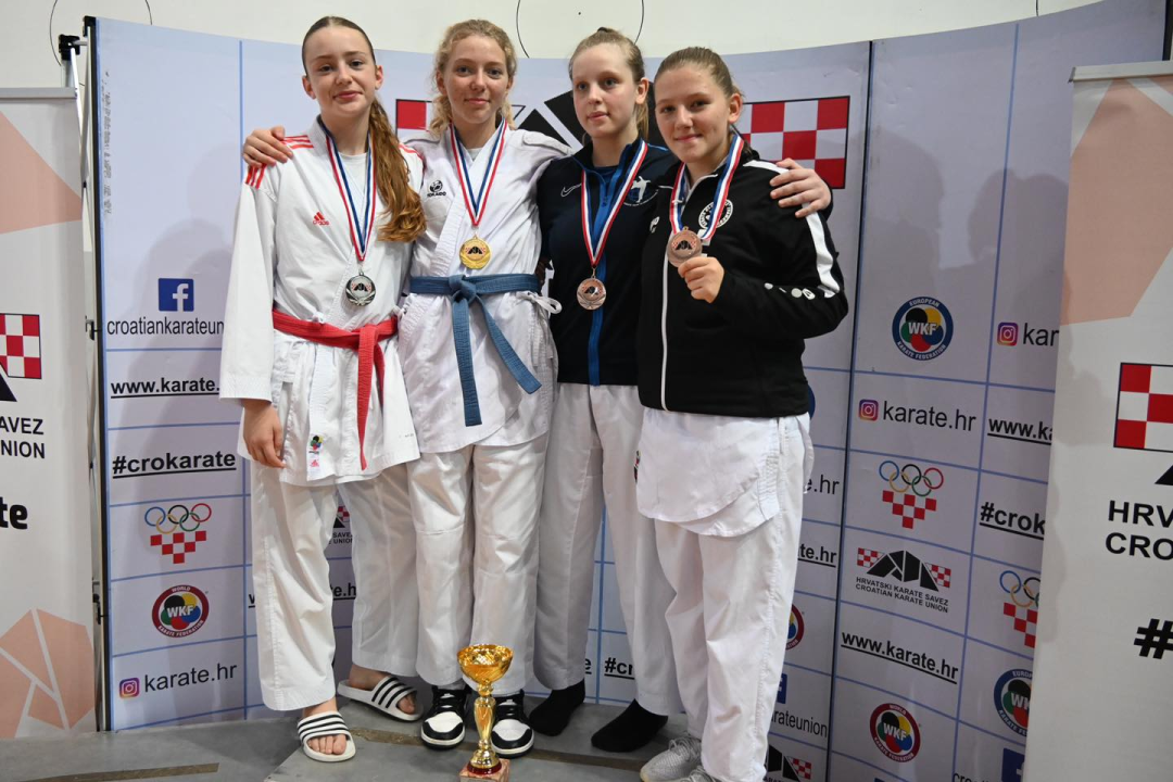 Karate klub Okit Vodice među tri najbolja kluba u zemlji