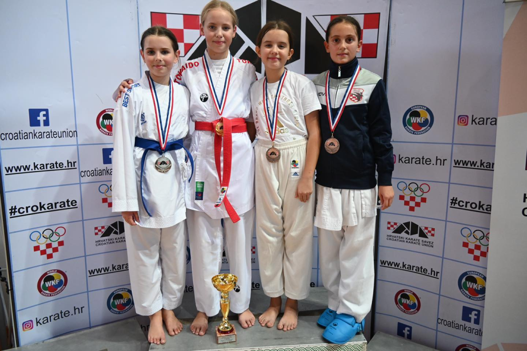 Karate klub Okit Vodice među tri najbolja kluba u zemlji