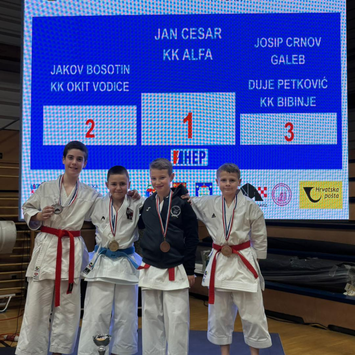 Veliki posao KK Okit na Prvenstvu Hrvatske: ekipno srebro u katama i bronca u borbama, uz 4 pojedinačne medalje