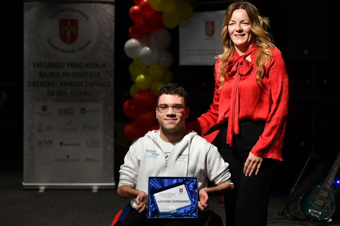 Josip Teskera i Daniela Jelić proglašeni najboljim sportašima u županiji