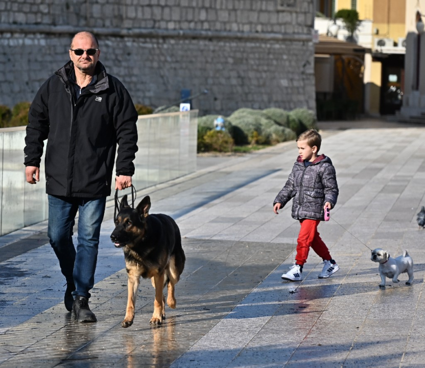 FOTO Đir po gradu, srijeda 1. siječnja