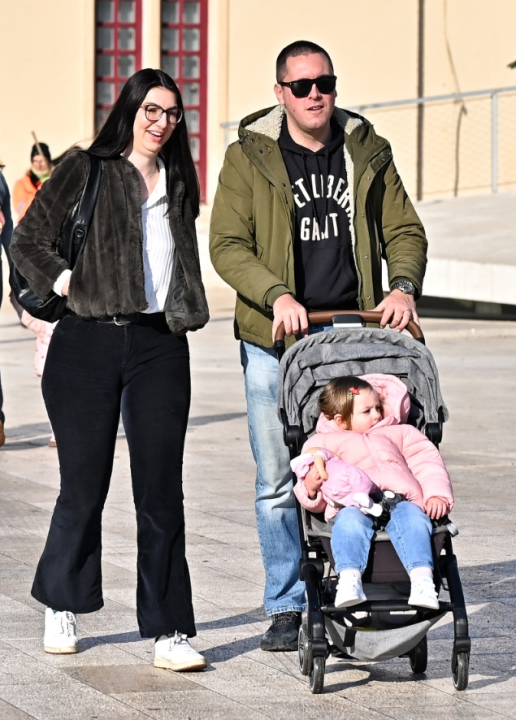 FOTO Đir po gradu, srijeda 1. siječnja