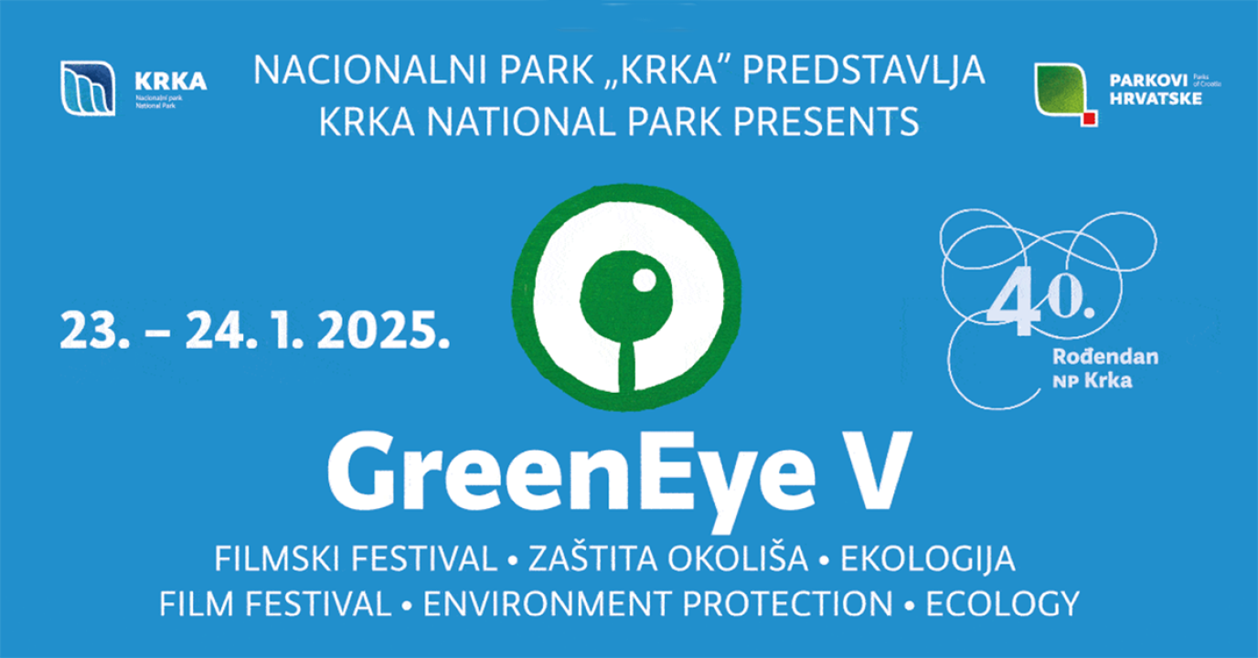 Green Eye Festival: Proslava 40. rođendana NP „Krka“ kroz film i edukaciju