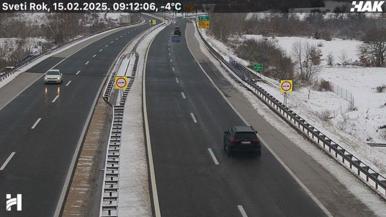 Vjetar i snijeg stvaraju probleme: Za sav promet zatvorena dionica Dalmatine