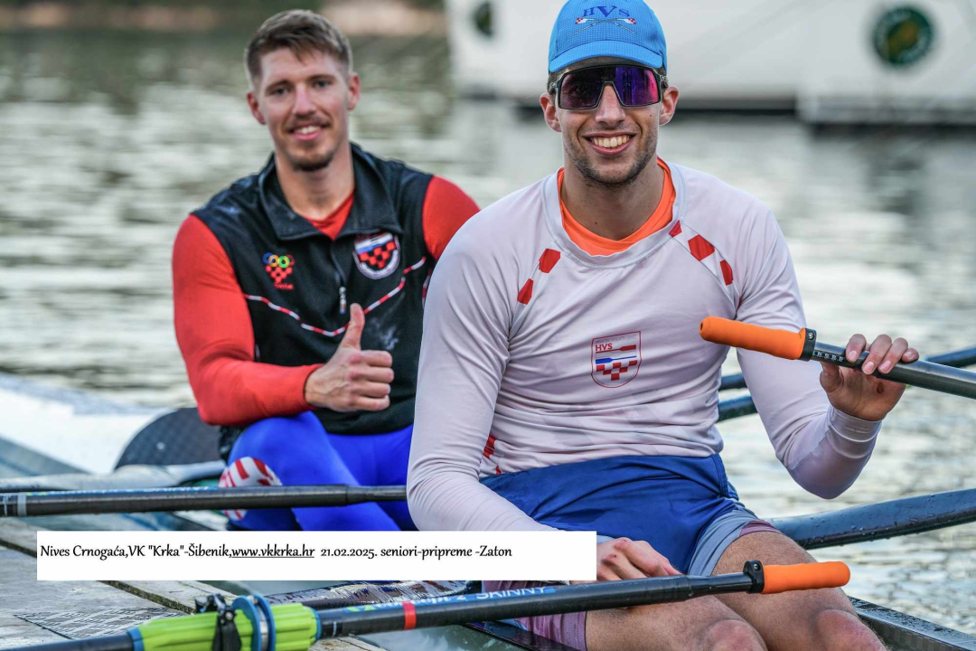 Hrvatska veslačka elita na pripremama u Zatonu