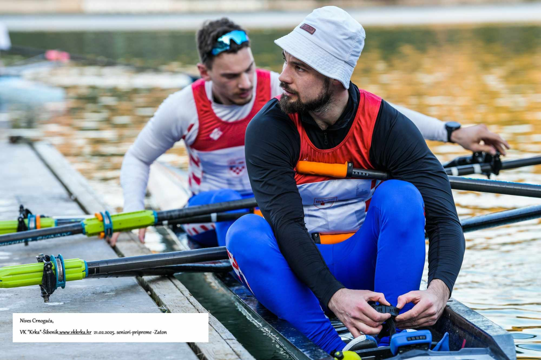 Hrvatska veslačka elita na pripremama u Zatonu
