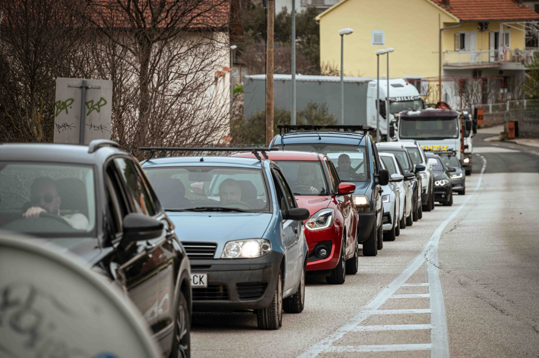 Kolone u gradu i okolici