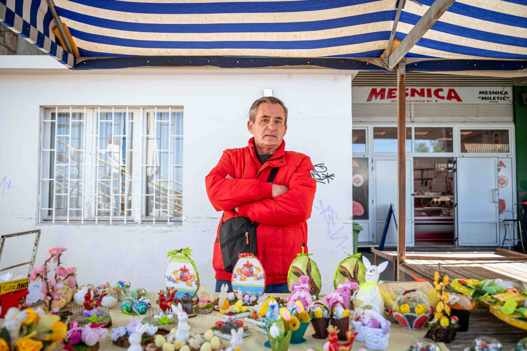 Veliki petak na šibenskoj pijaci: Traži se meso i zelenje, na peškariji nema gužve